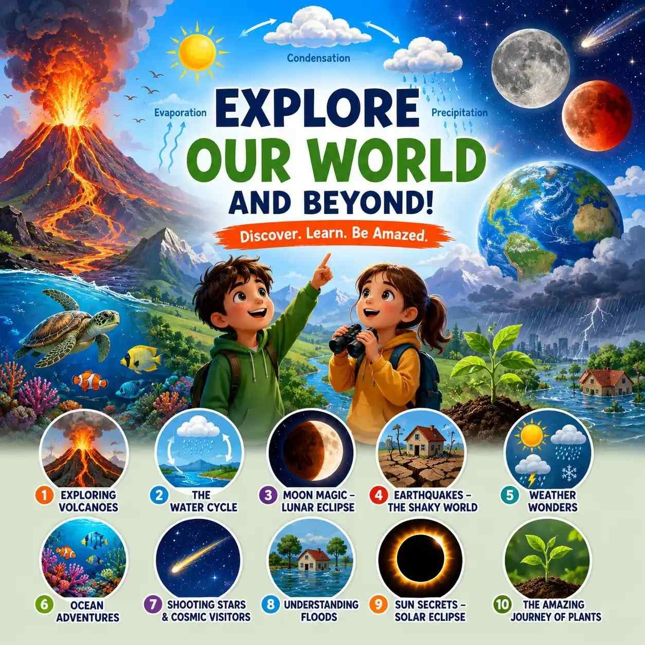 Exploring Nature & Space – Fun Learning for Kids