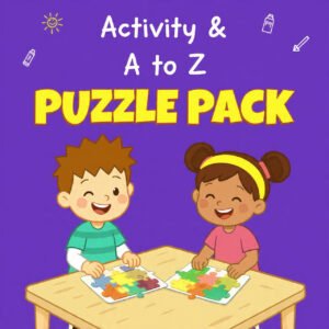 Downloadable Alphabet Puzzle for Kids – Fun & Educational A–Z Learning Activity