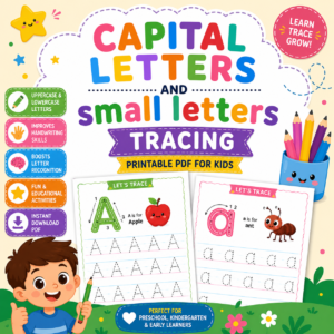 Trace the alphabet small and capable letters