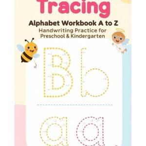 Alphabet Tracing Worksheets A-Z | Printable Letter Tracing for Preschool & Kindergarten | Handwriting Practice PDF