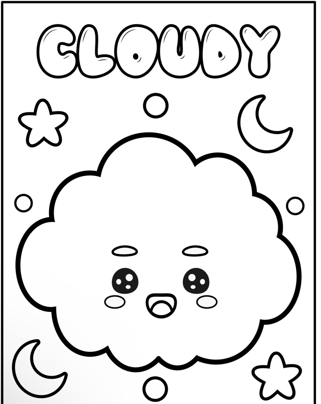 Learn all about the weather with fun printable activities for kids! - Image 4